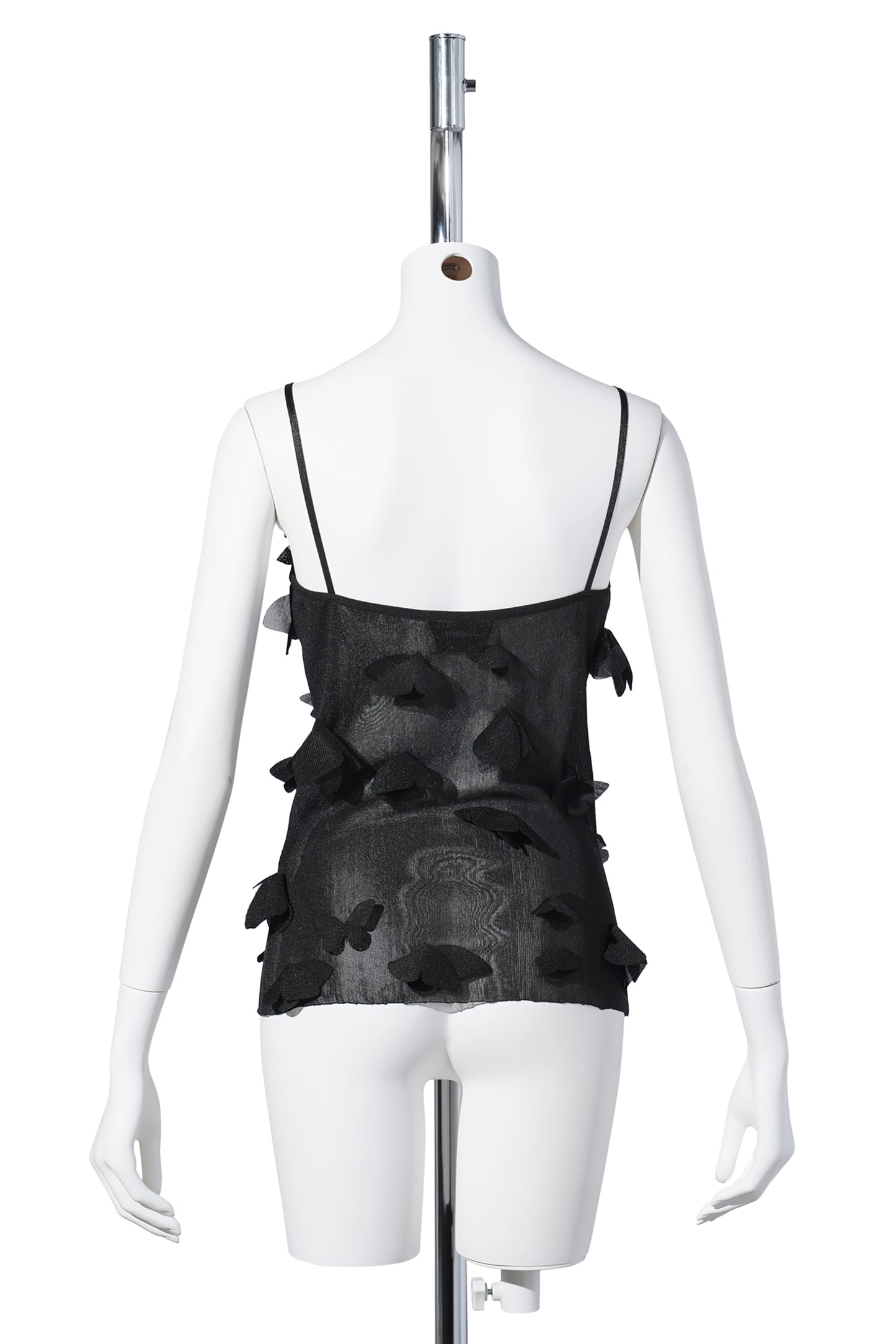 BUTTERFLIES TECHNO TOP / BLACK