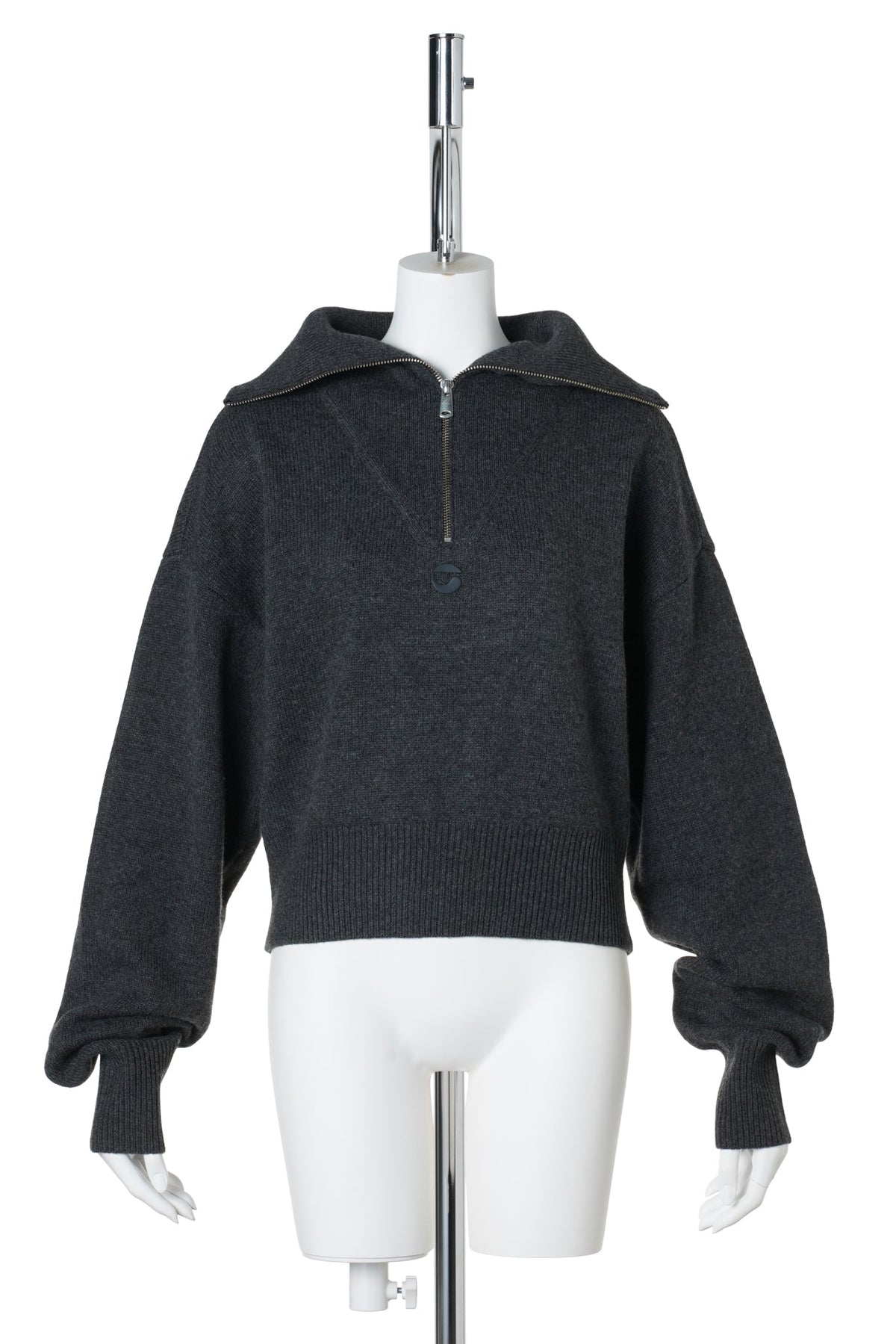 TRUCK COLLAR JUMPER / GREY