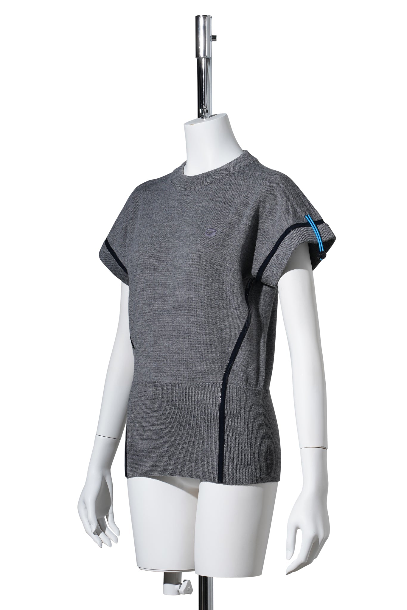 TECH MERINO POLO / GREY