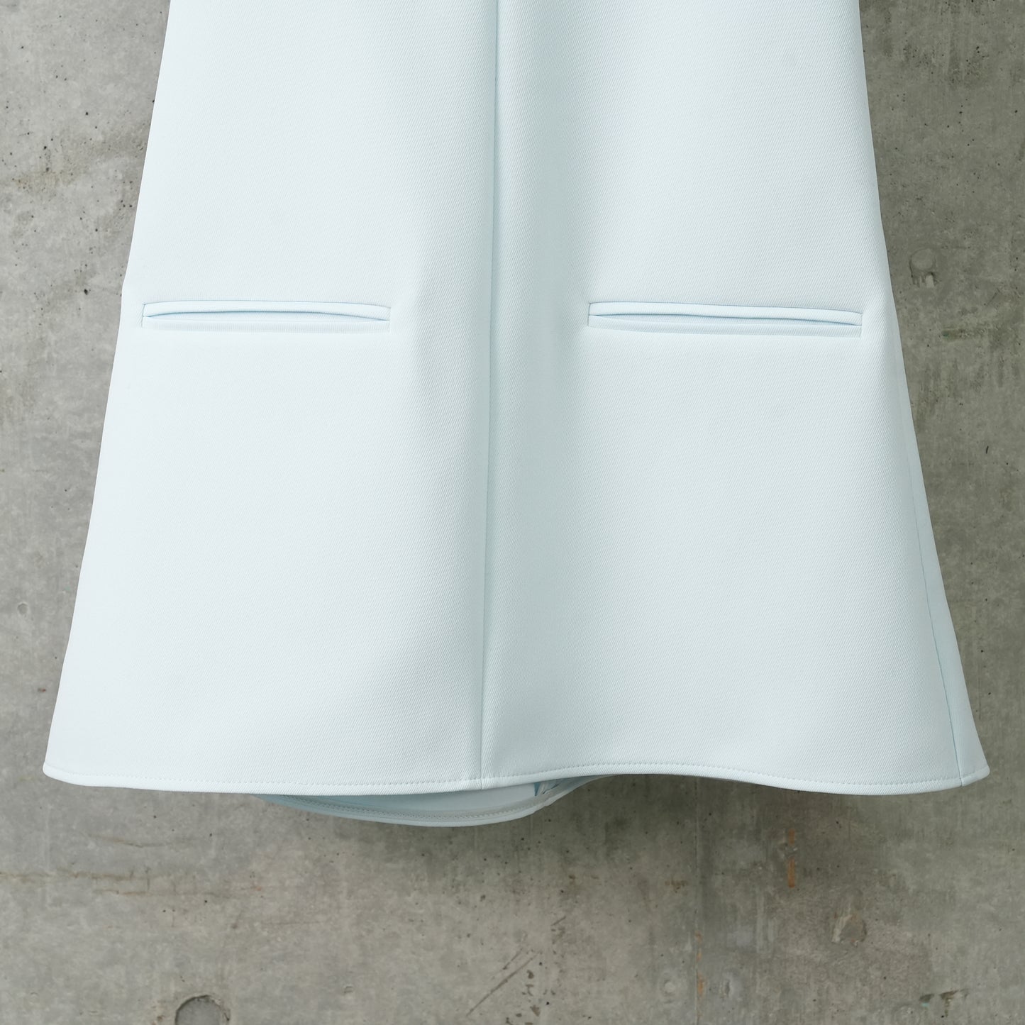 A-LINE DRESS 2-POCKET TWILL / 7021:ICEBERG