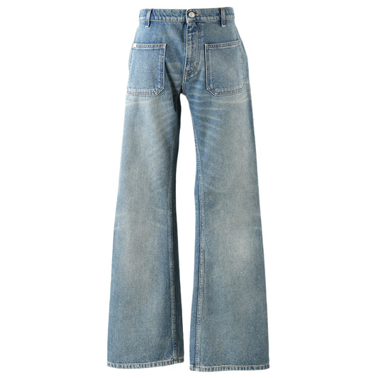 BOOTCUT PANTS 2-POCKET DENIM / 7052:VINTAGE MEDIUM BLUE