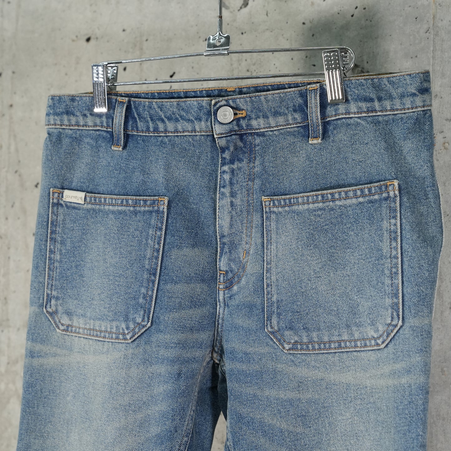 BOOTCUT PANTS 2-POCKET DENIM / 7052:VINTAGE MEDIUM BLUE