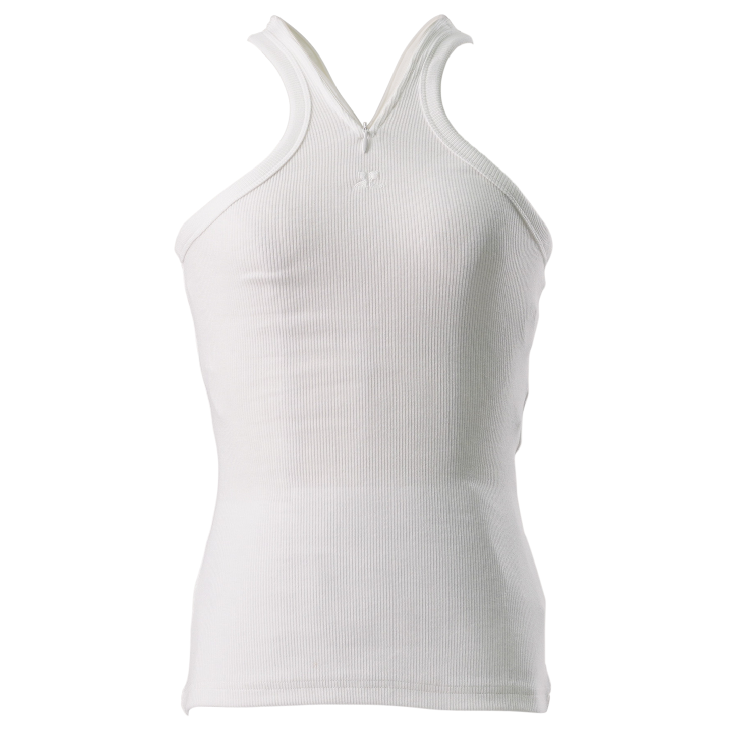 TANK TOP CRISS CROSS 90'S RIB / 0001:HERITAGE WHITE