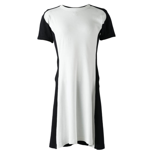 MINI DRESS FRAME CONTRAST / 0098:HERITAGE WHITE/BLACK