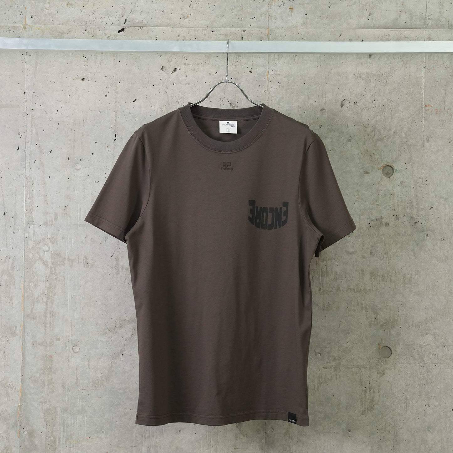 T-SHIRT ENCORE / B125:BARK/BLACK