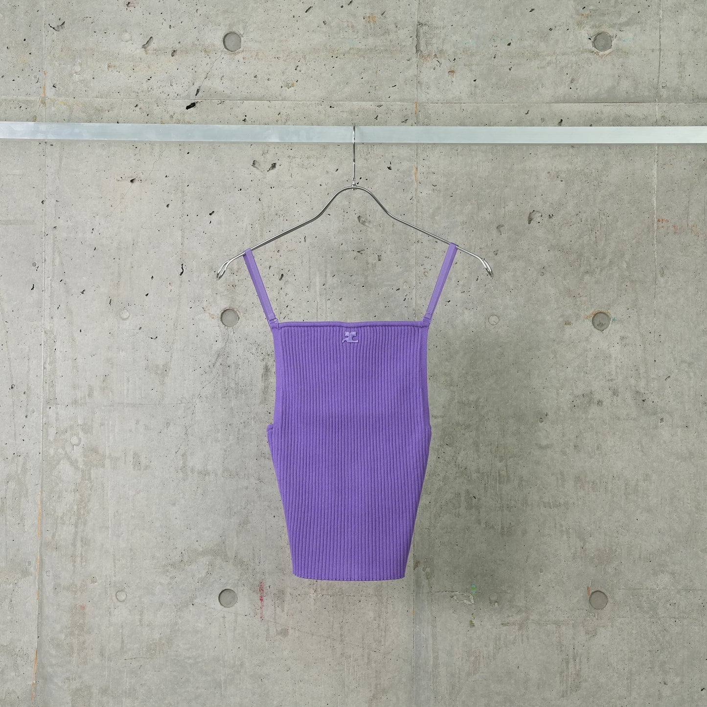 TANK TOP RIB KNIT / 6001:PURE PURPLE