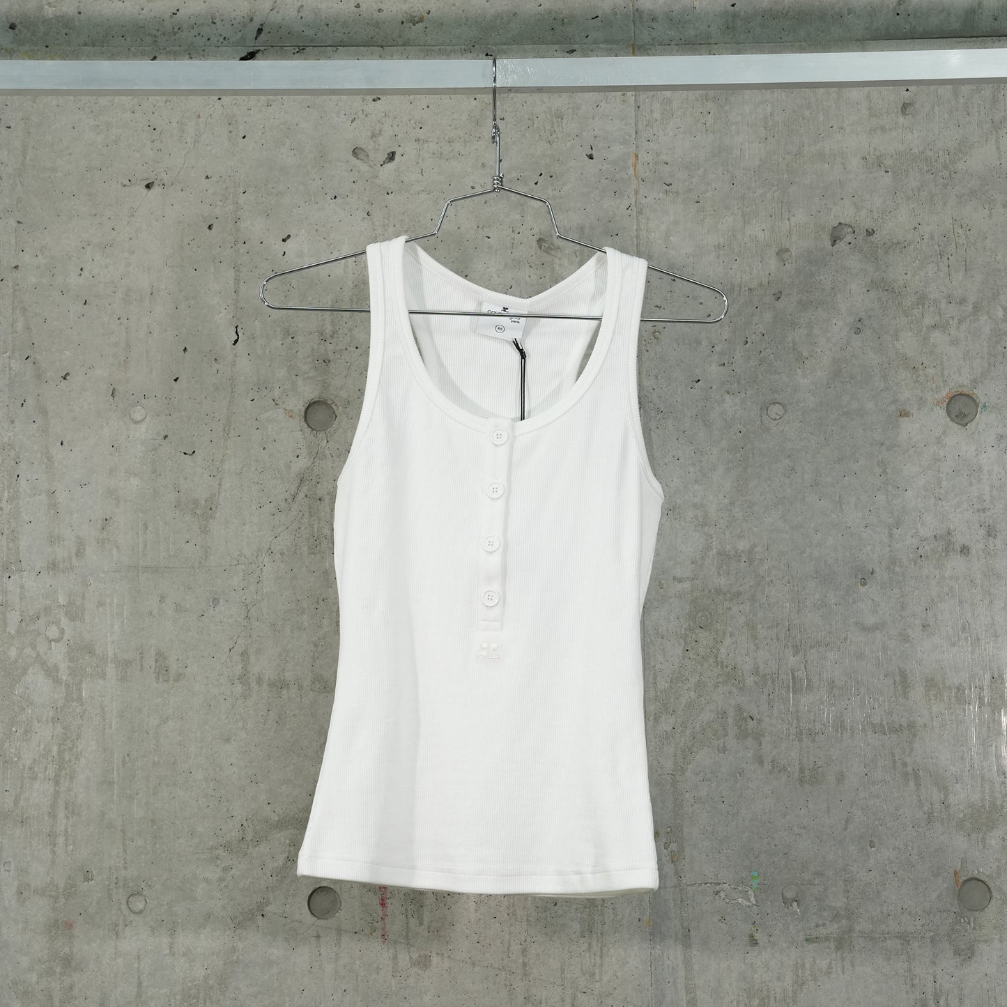 TANK TOP RIB 90's / 0001:HERITAGE WHITE