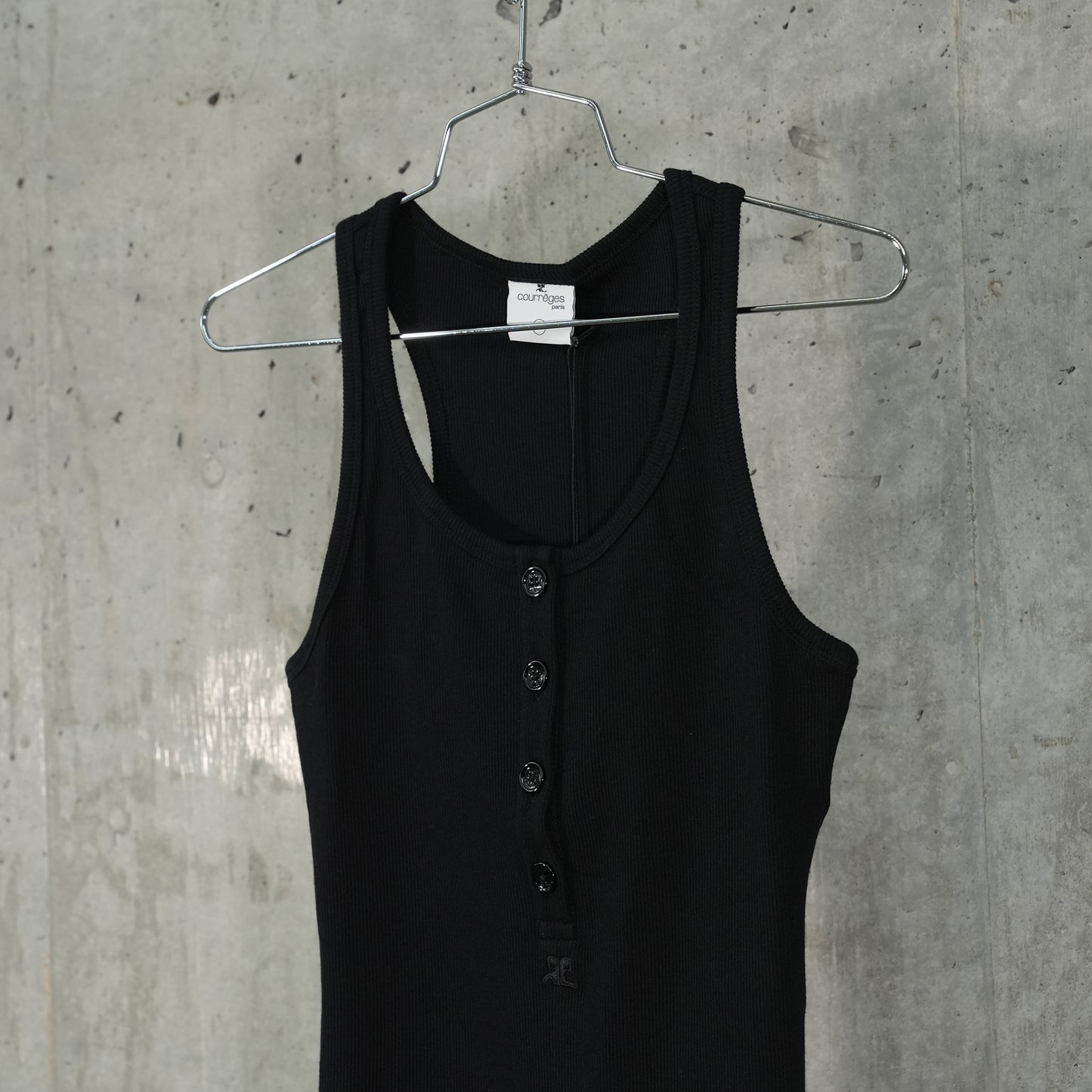 TANK TOP RIB 90's / 9999:BLACK