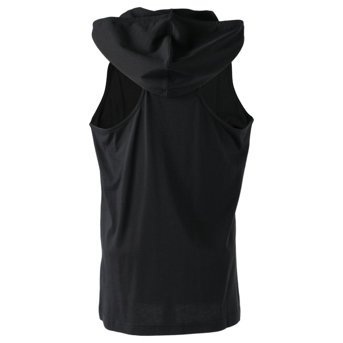 TANK TOP HOODED / 9999:BLACK