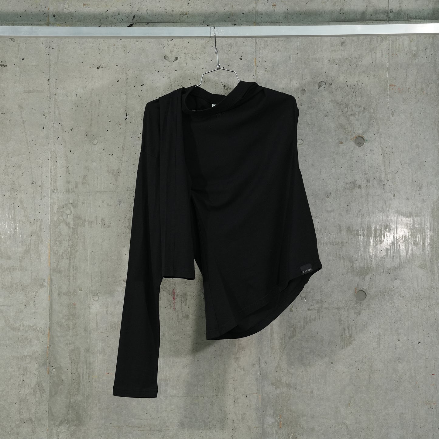 T-SHIRT OFF-SHOULDER / 9999:BLACK