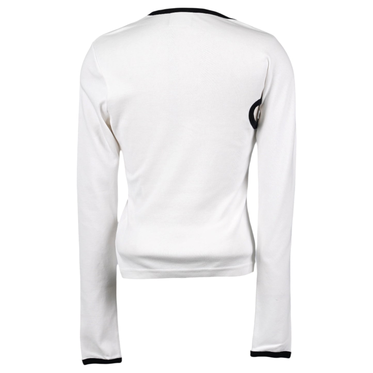 TOP SLASH CONTRAST / 0098:HERITAGE WHITE/BLACK