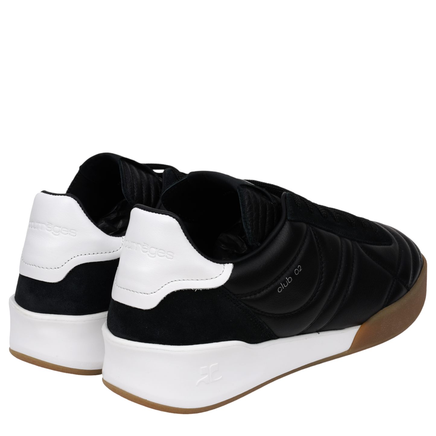 SNEAKERS LEATHER CLUB / 9999:BLACK