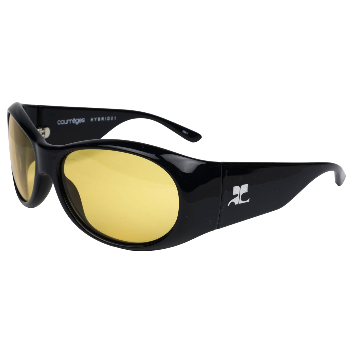 SUNGLASSES HYBRID 01 / B103:BLACK/YELLOW