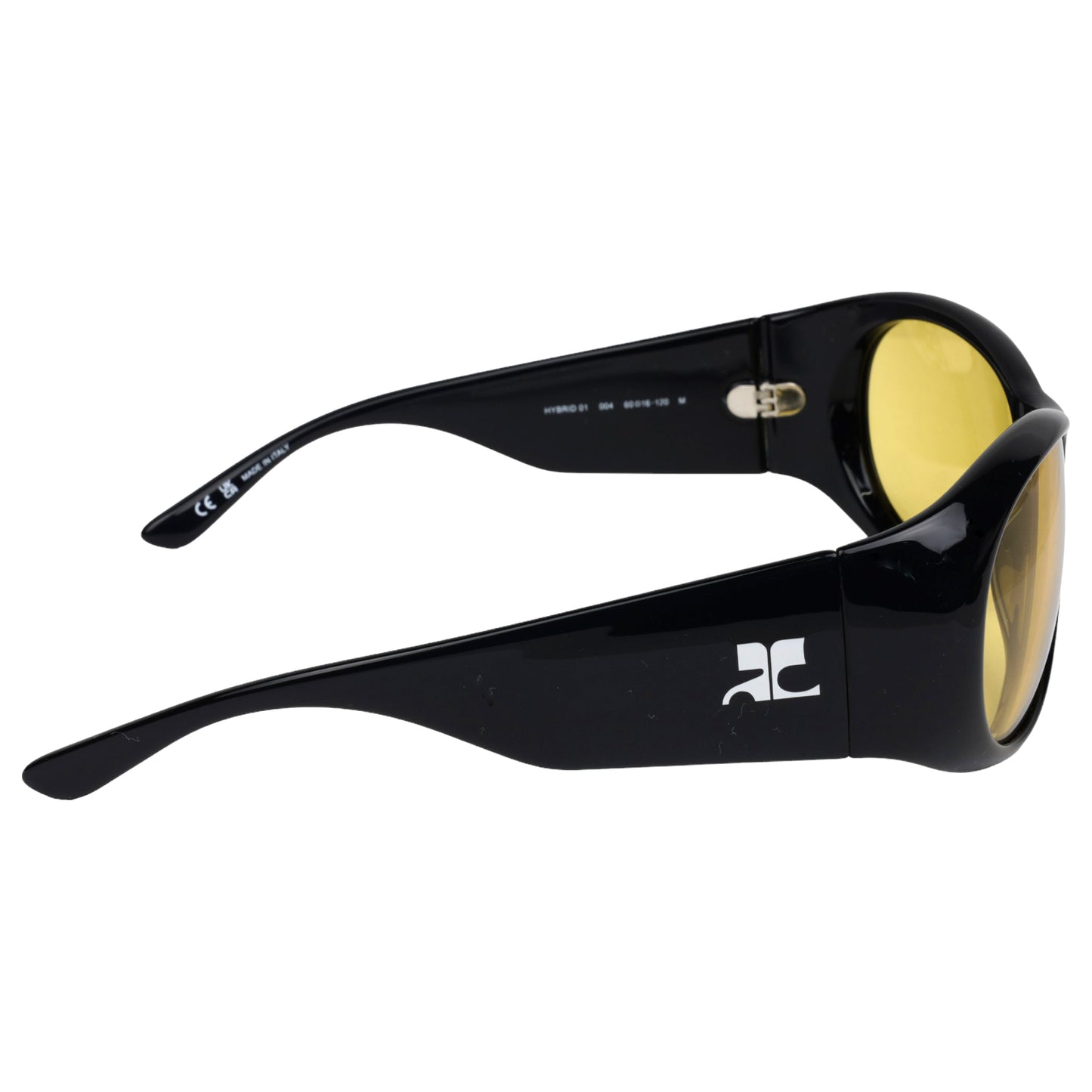 SUNGLASSES HYBRID 01 / B103:BLACK/YELLOW