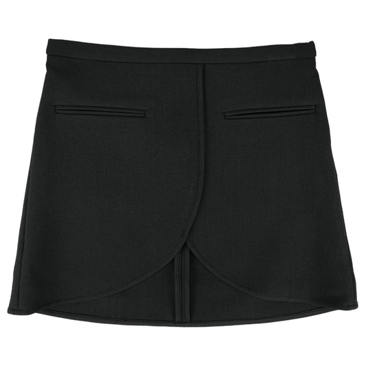 MINI SKIRT ELLIPSE HERITAGE CREPE / 9999:BLACK