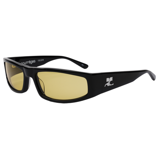 SUNGLASSES TECHNO / B103:BLACK/YELLOW