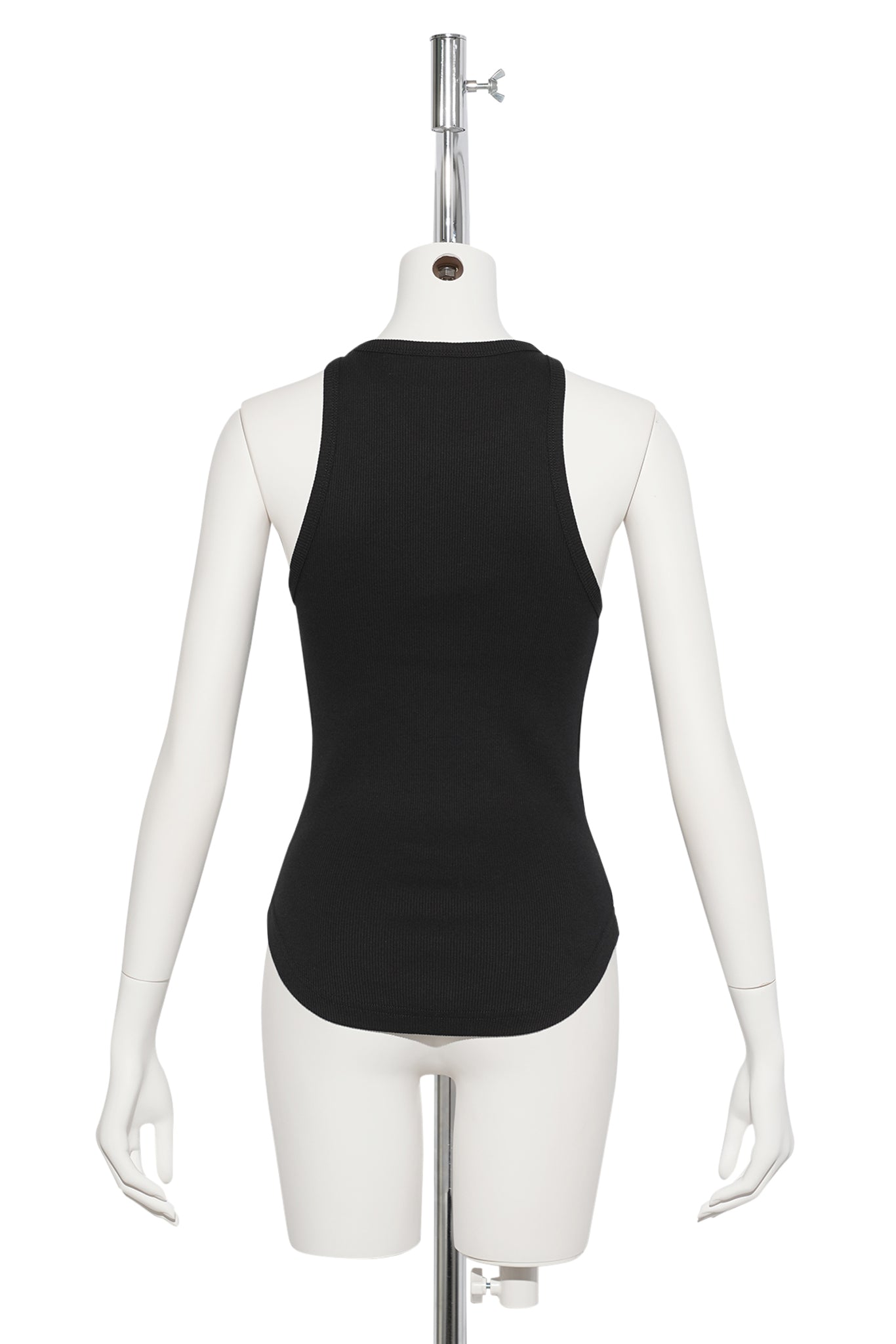 TANK TOP BUCKLE 90'S RIB / 9999:BLACK