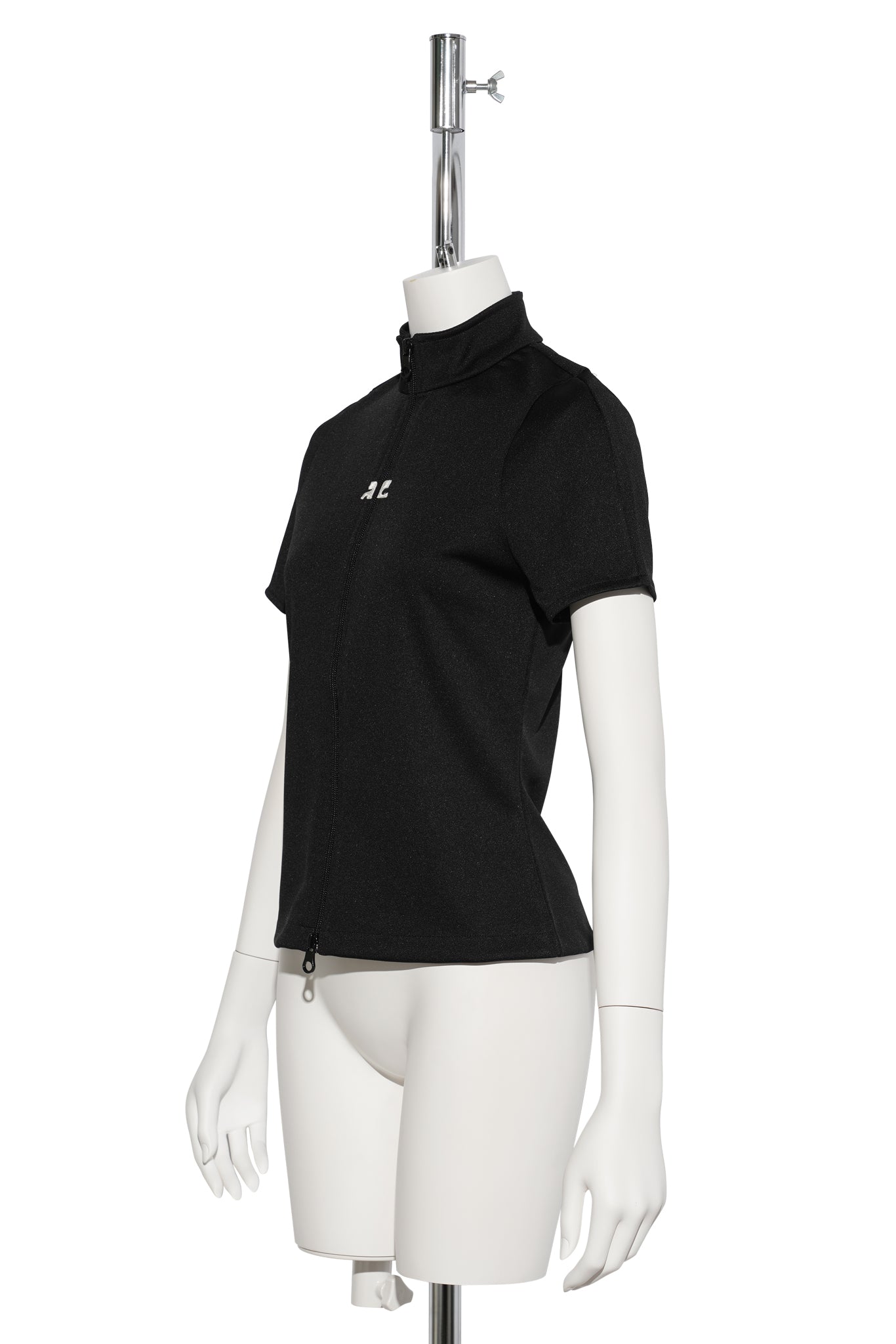TOP INTERLOCK ZIPPED / 9999:BLACK
