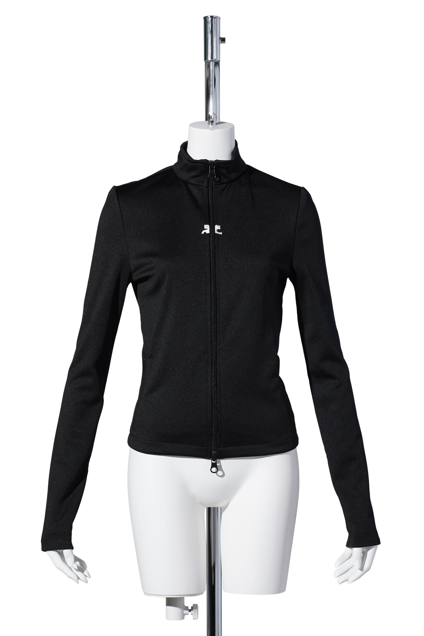 JACKET BIKER TRACKSUIT INTERLOCK / 9999:BLACK