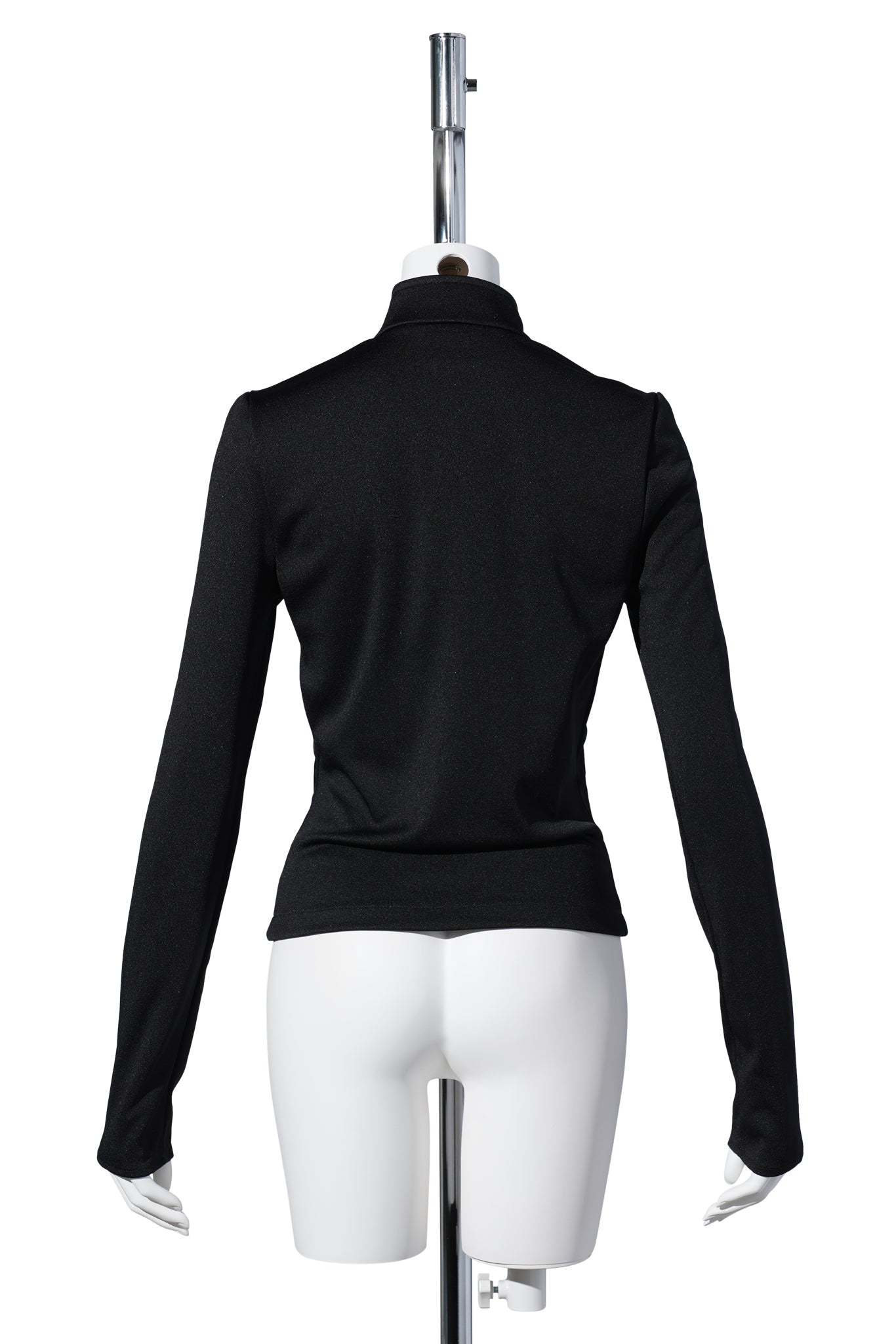 JACKET BIKER TRACKSUIT INTERLOCK / 9999:BLACK