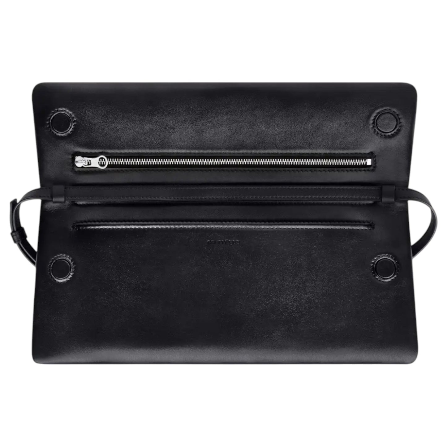 CLUTCH CUFF LEATHER / 9999:BLACK