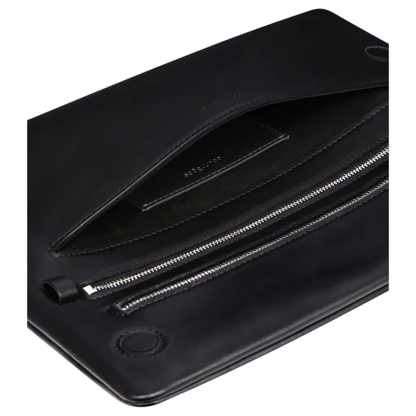 CLUTCH CUFF LEATHER / 9999:BLACK