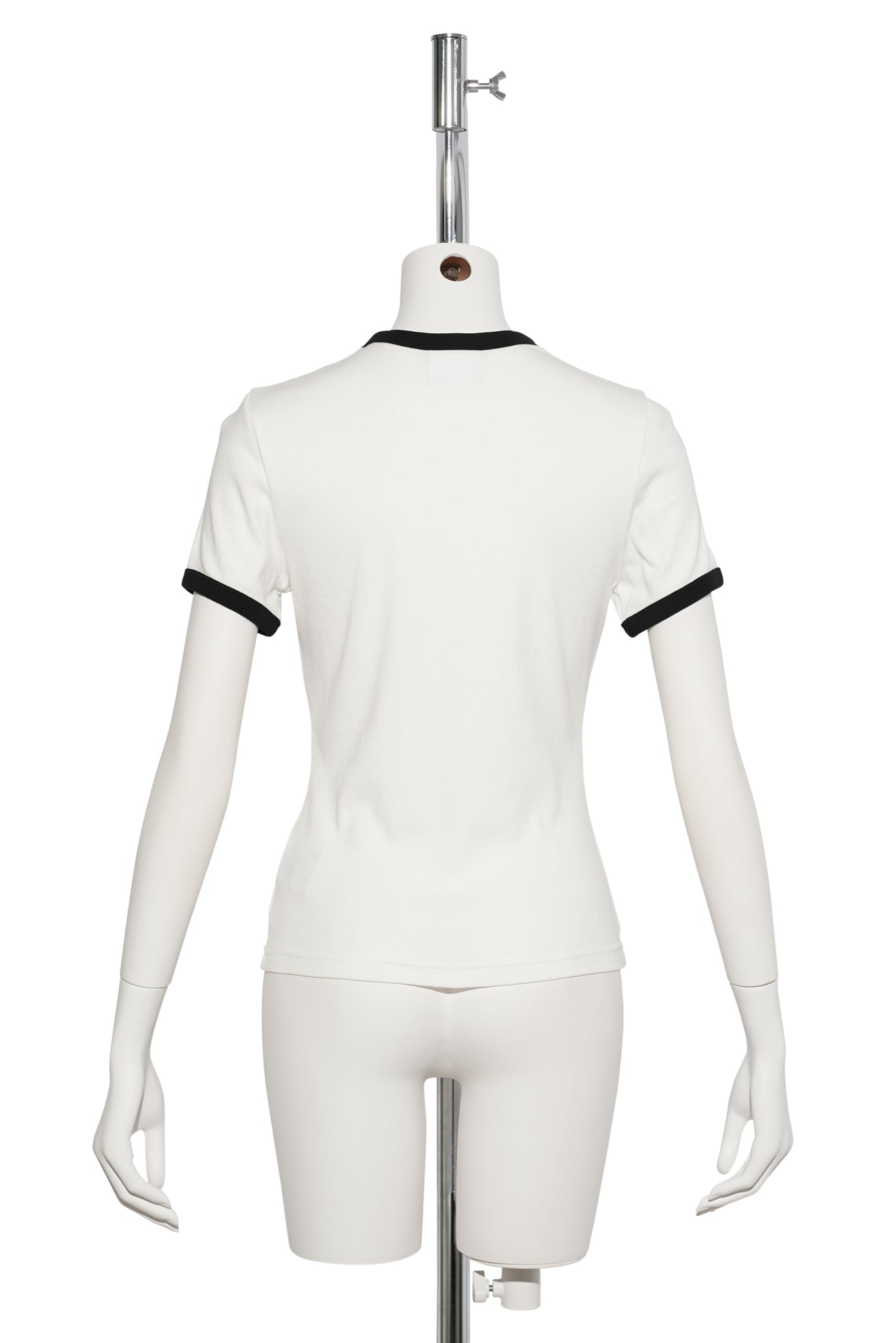 T-SHIRT SIGNATURE CONTRAST / 0098:HERITAGE WHITE/BLACK