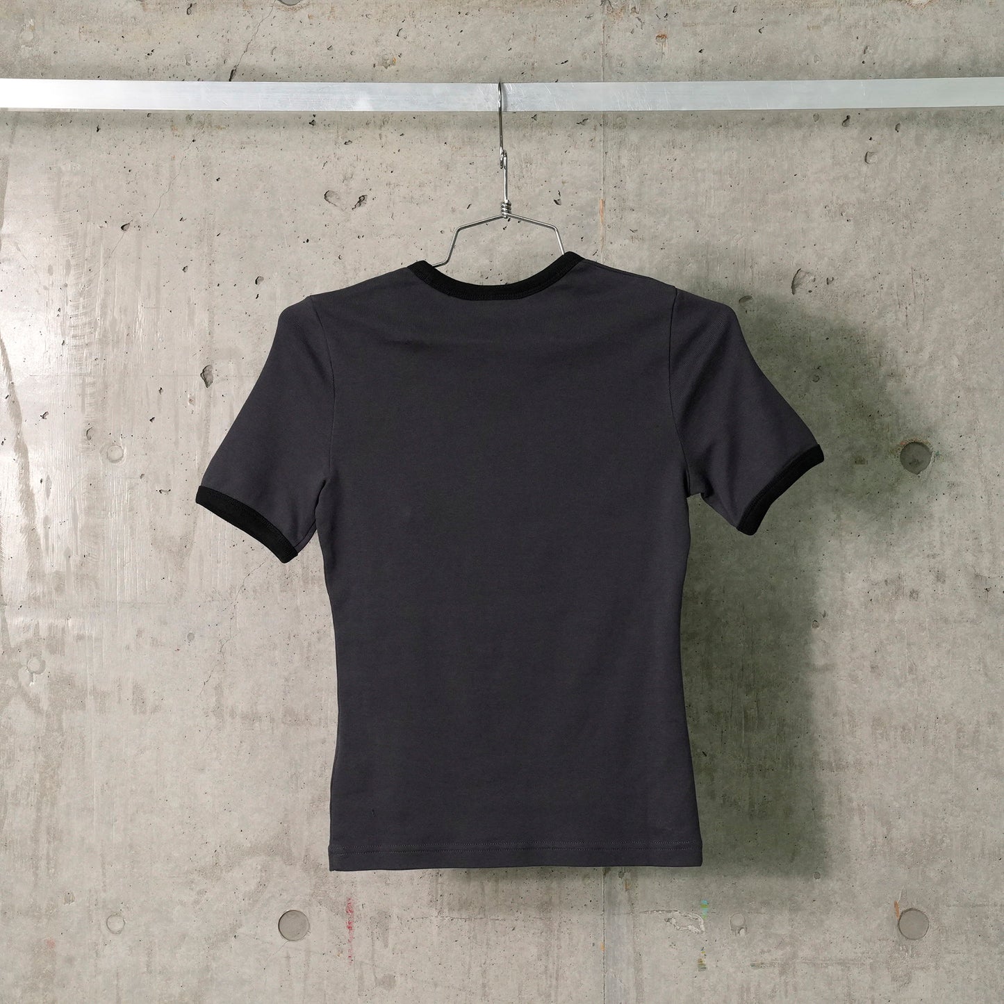 T-SHIRT SIGNATURE CONTRAST / B155:DENIM/BLACK