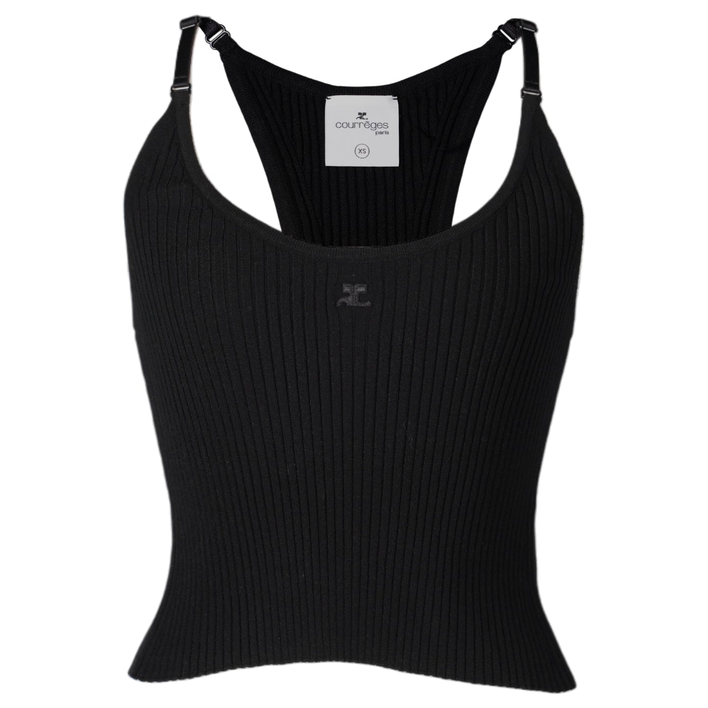 TANK TOP SCUBA RIB KNIT / 9999:BLACK