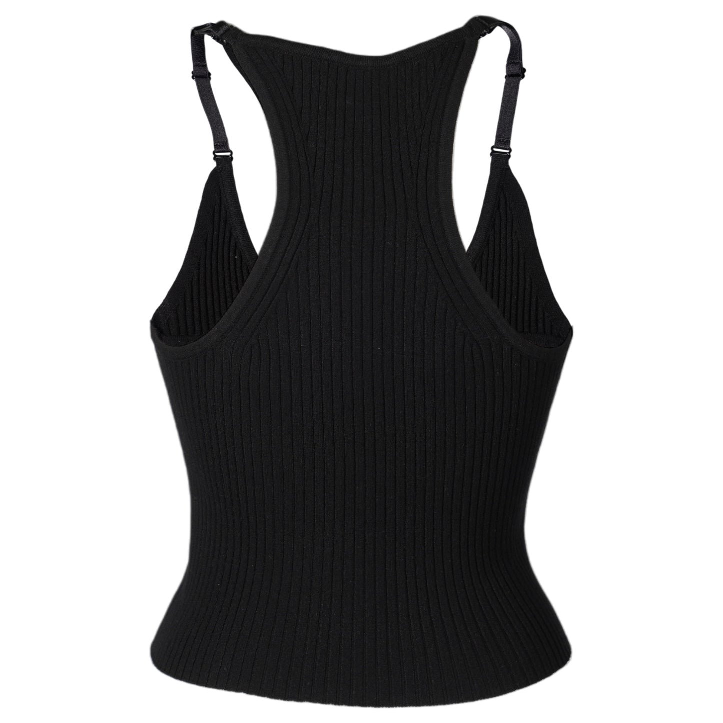 TANK TOP SCUBA RIB KNIT / 9999:BLACK