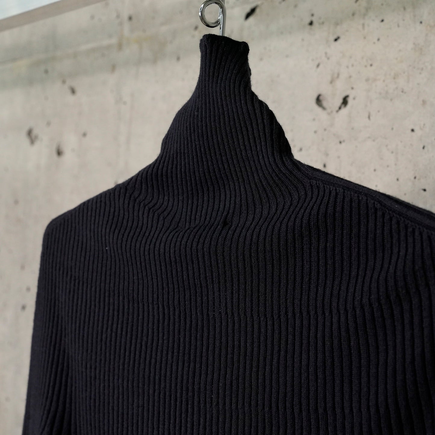 CARDIGAN SOLAR LIGHT RIB / 7075:NAVY