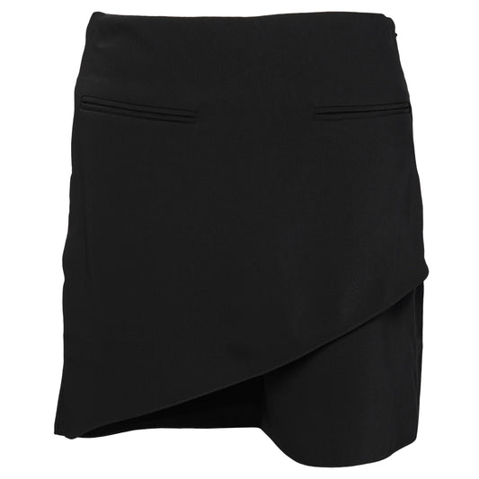 MINI SKIRT INFINITY CREPE / 9999:BLACK