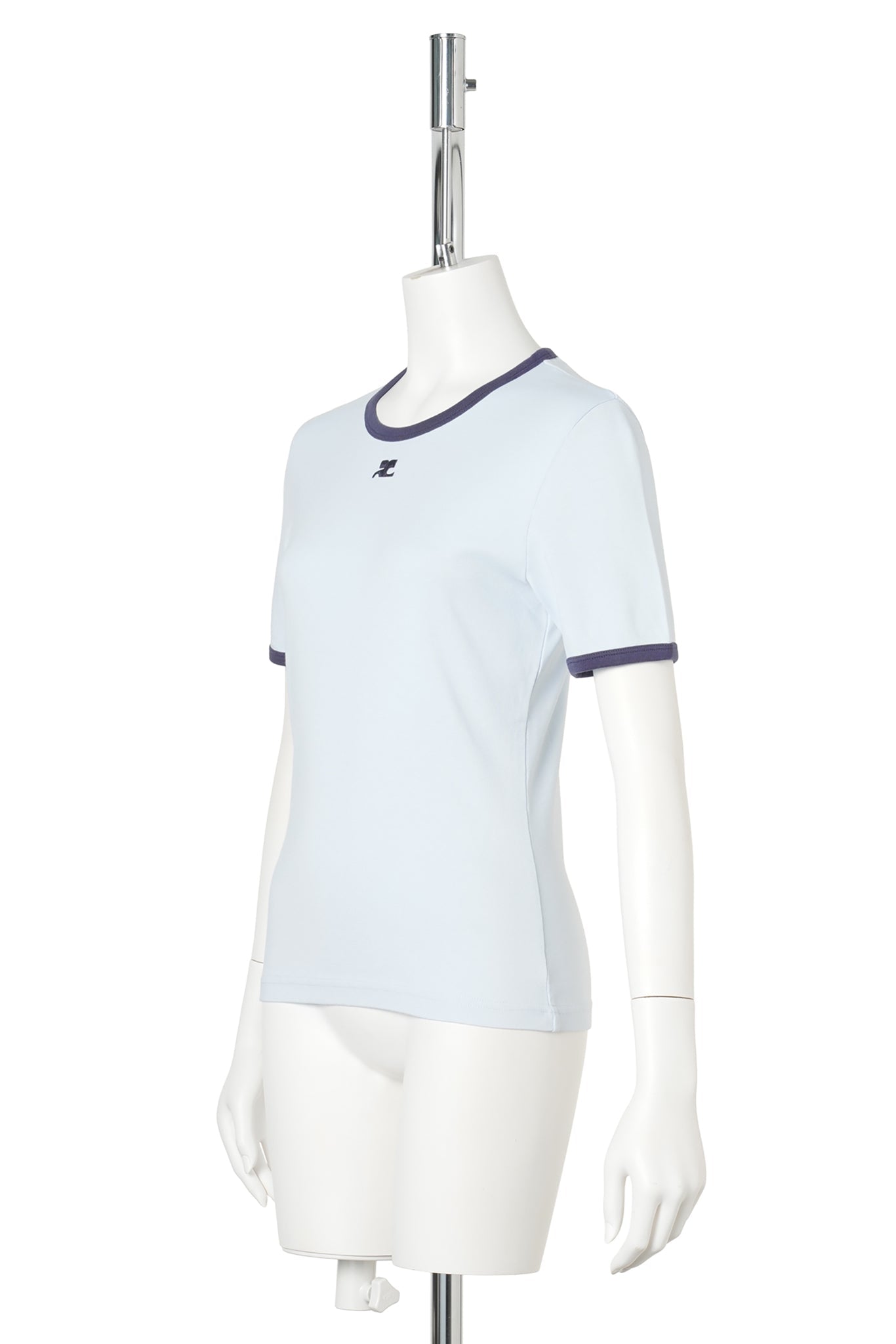 T-SHIRT SIGNATURE CONTRAST / B266:SOFT BLUE/WORK BLUE