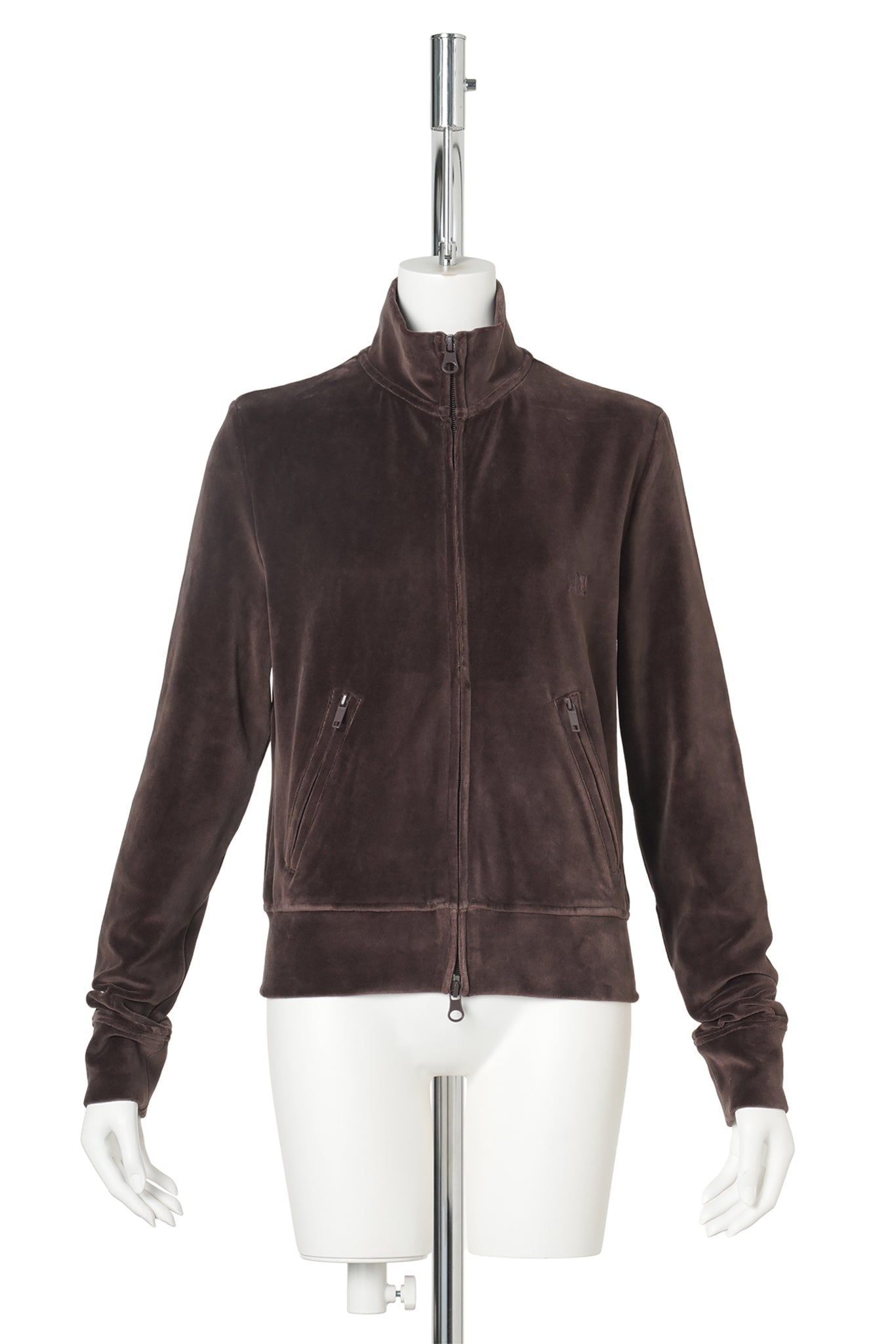 JACKET VELVET TRACKSUIT / 4090:BURNT RED