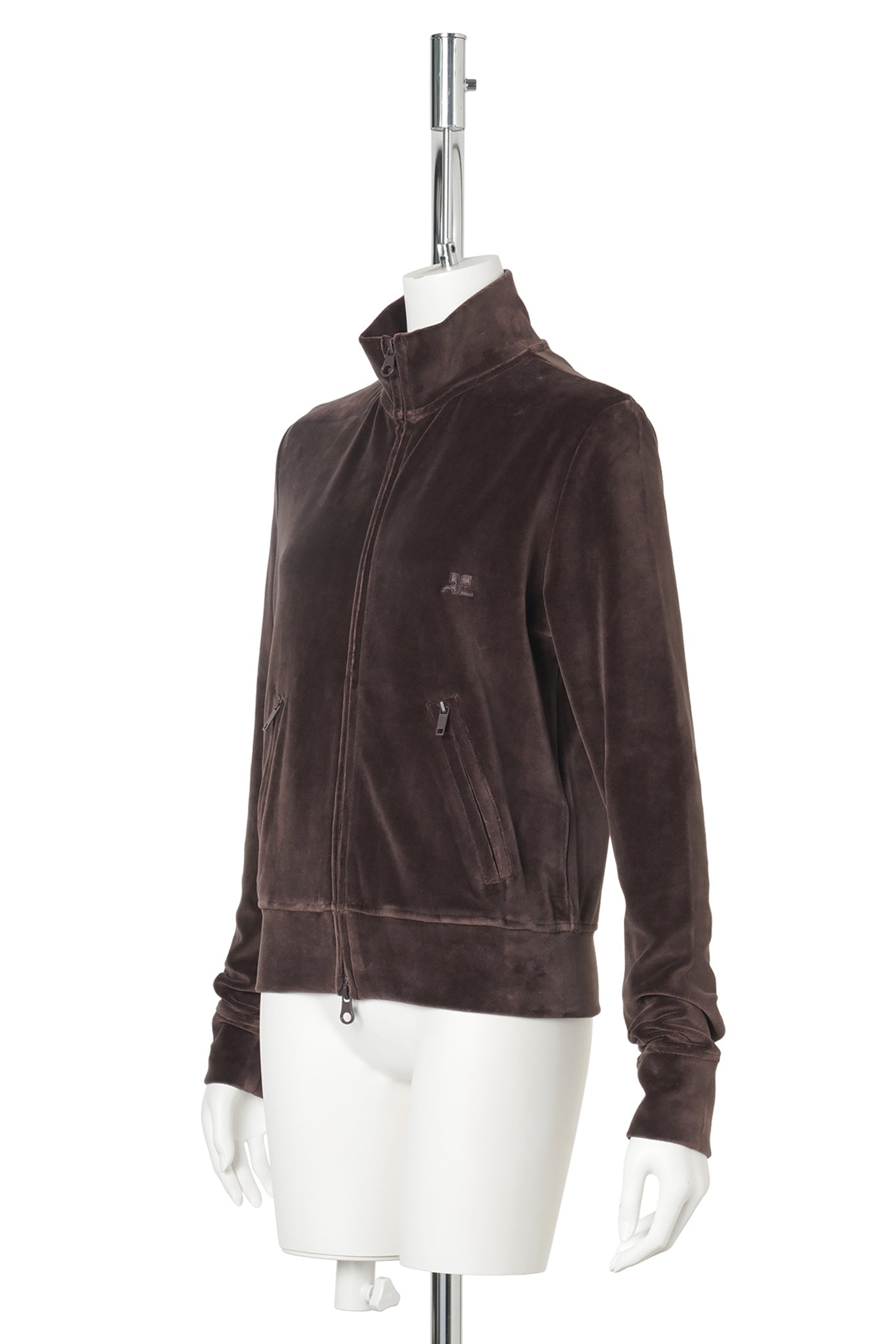 JACKET VELVET TRACKSUIT / 4090:BURNT RED