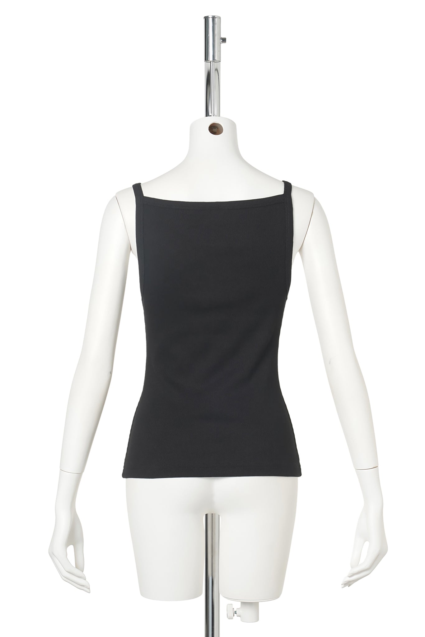TANK TOP 90'S RIB STRAP / 9999:BLACK
