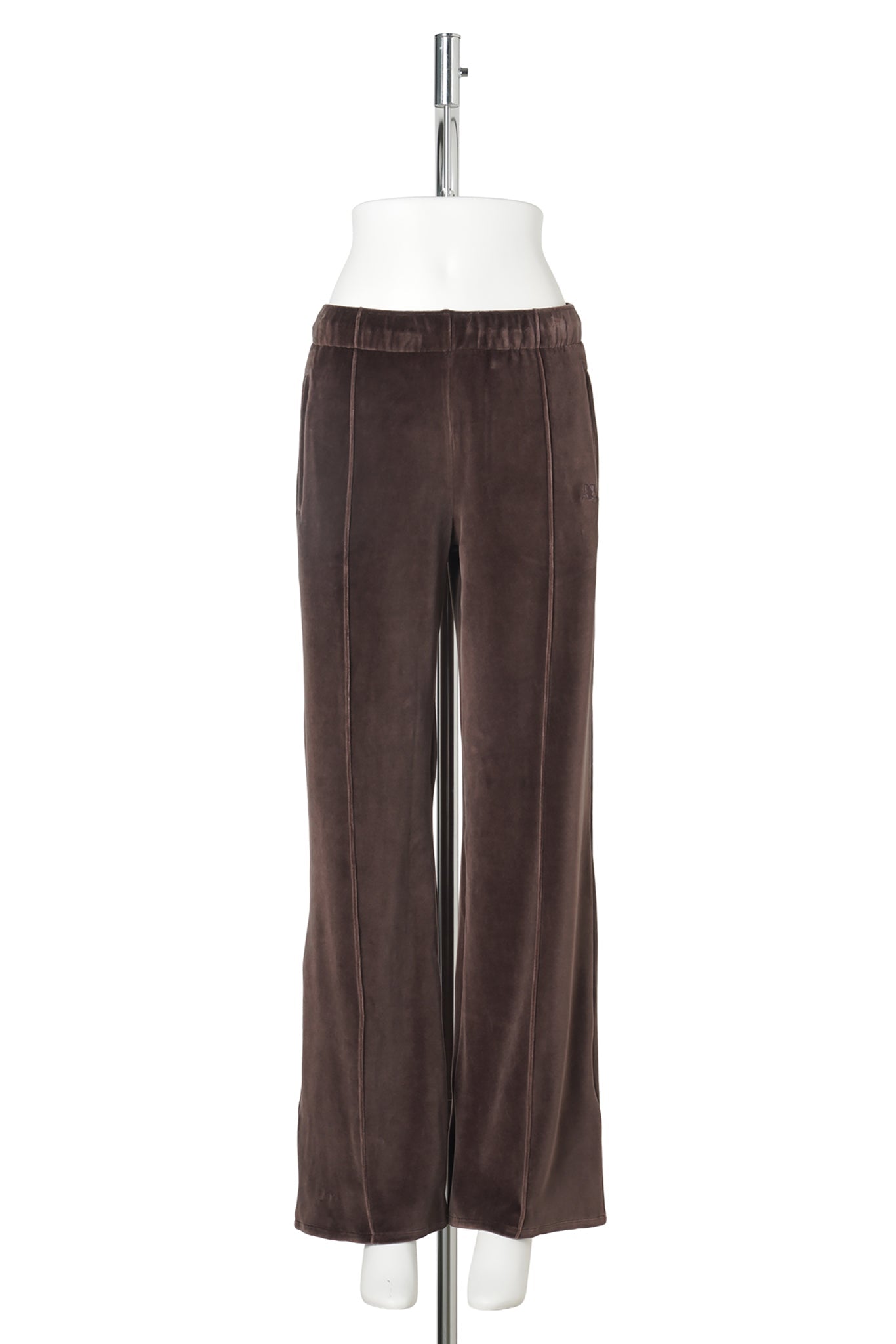 SWEATPANTS VELVET TRACKSUIT / 4090:BURNT RED
