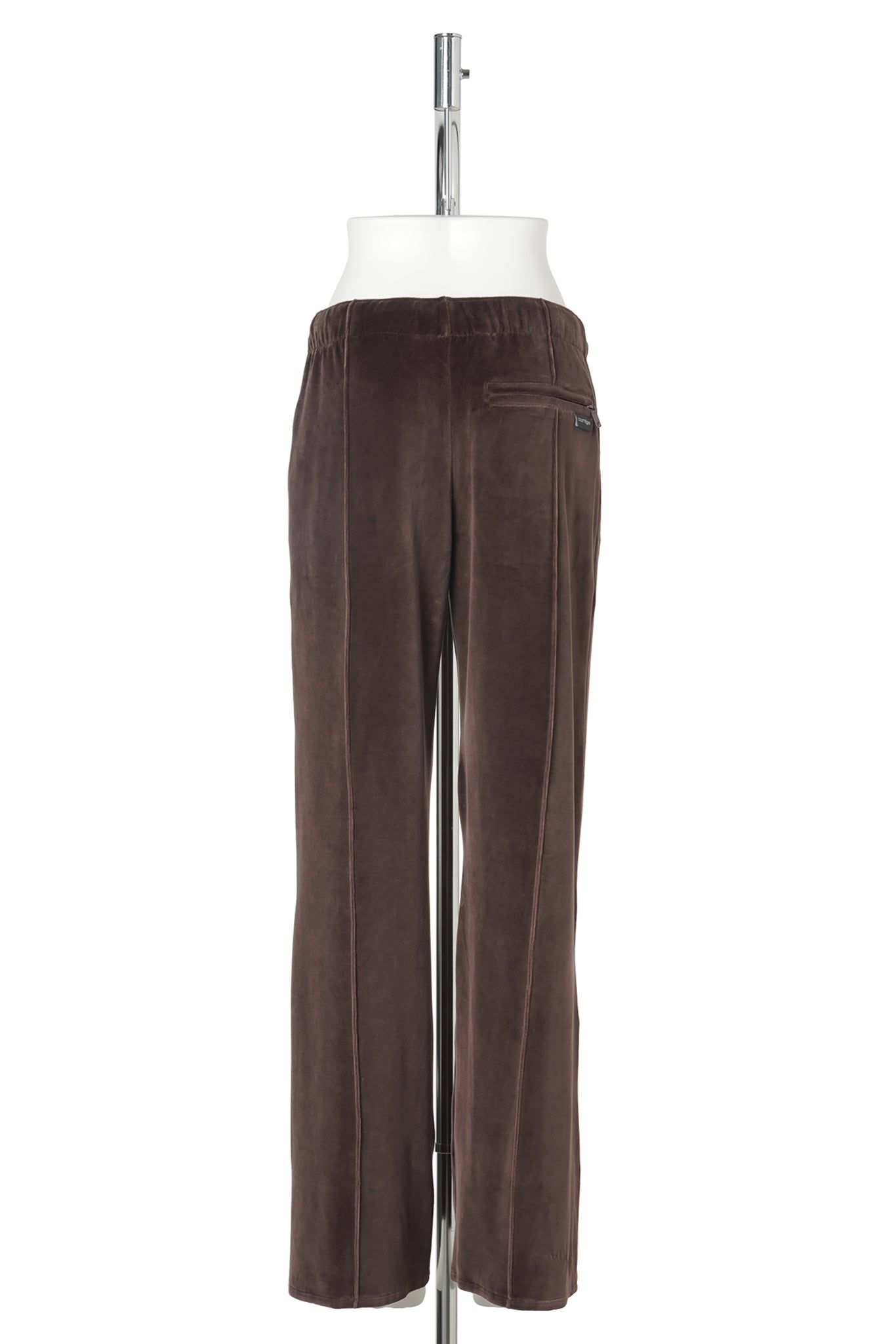SWEATPANTS VELVET TRACKSUIT / 4090:BURNT RED