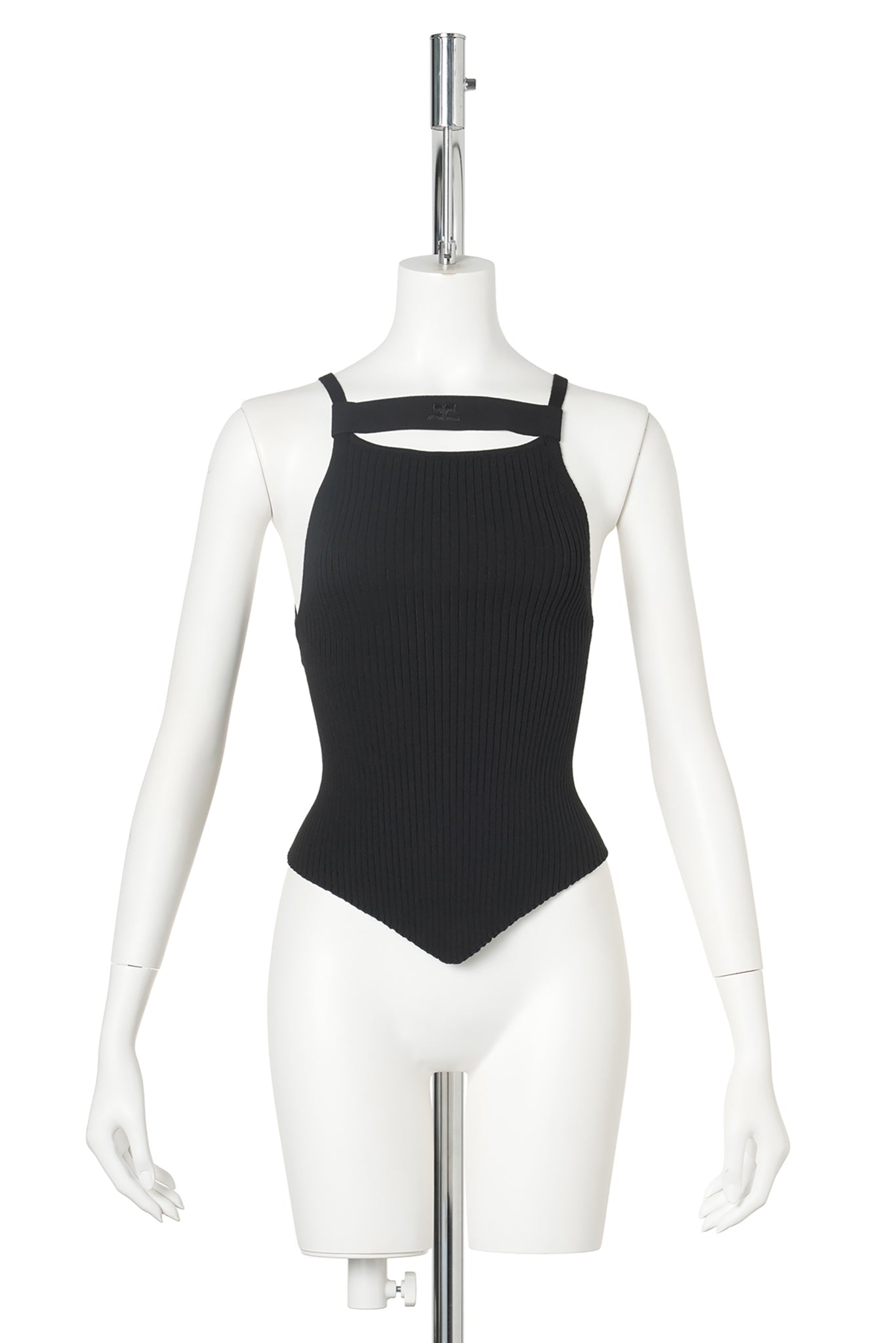 SS TOP RIB KNIT STRAP / 9999:BLACK
