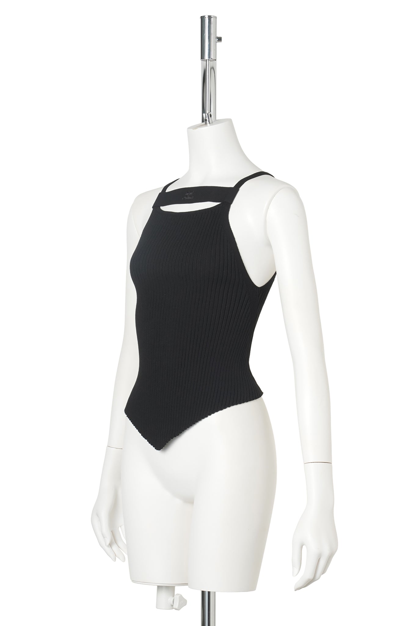 SS TOP RIB KNIT STRAP / 9999:BLACK