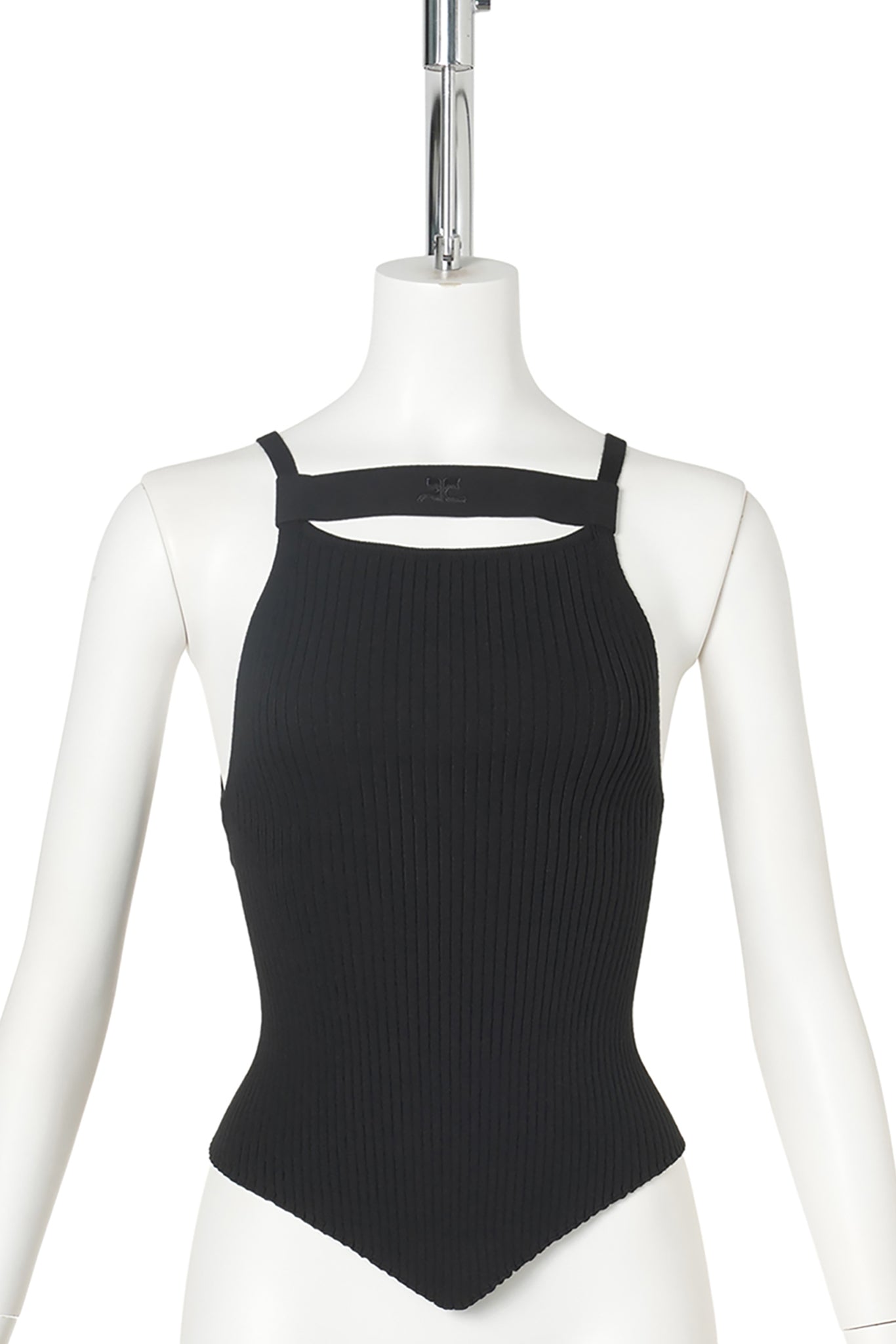 SS TOP RIB KNIT STRAP / 9999:BLACK