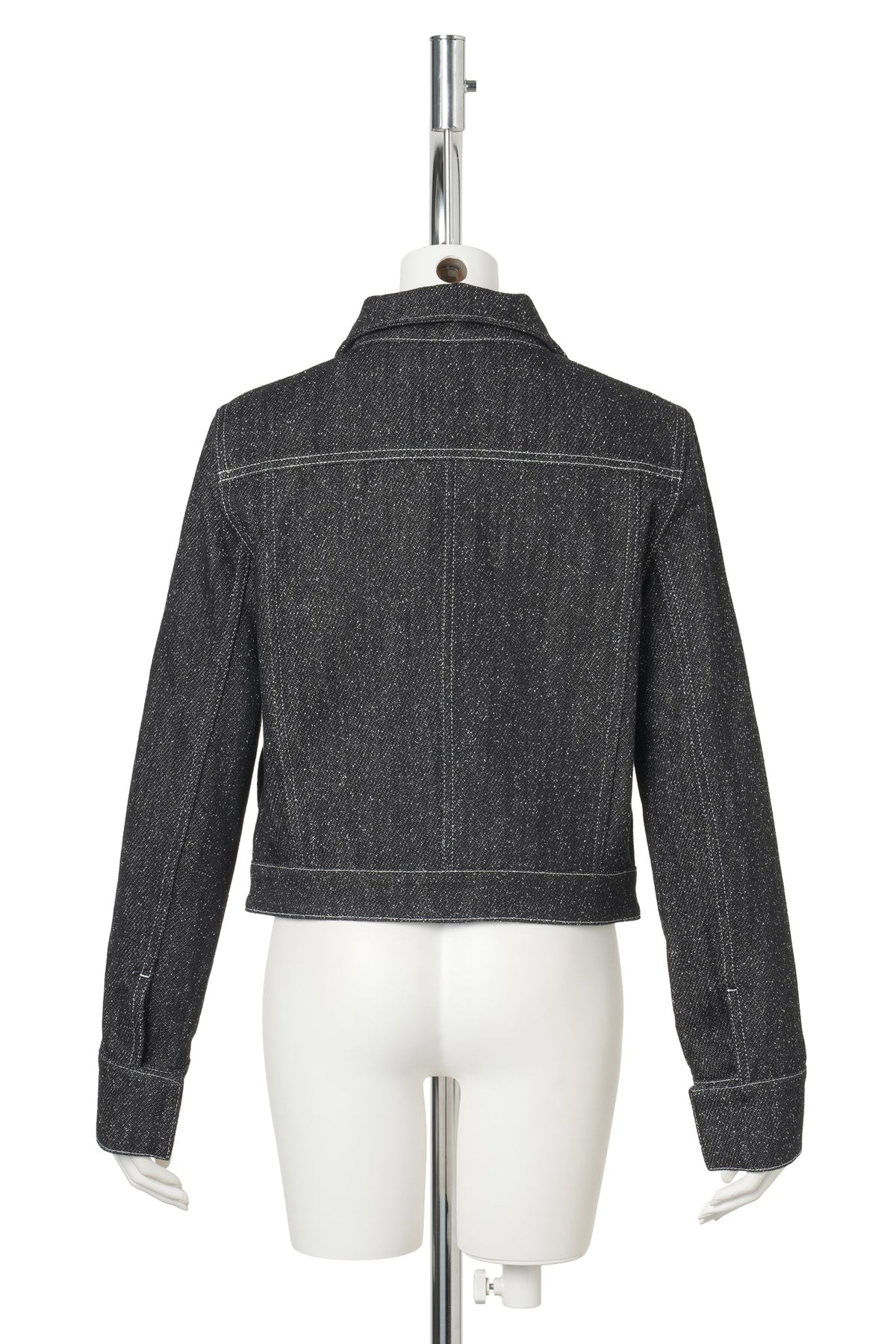 JACKET DENIM TWEED / 9901:BLACK / HERITAGE WHITE