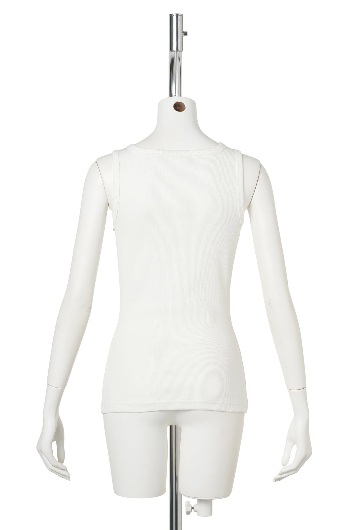 TANK TOP 90'S RIB ZIPPED / 0001:HERITAGE WHITE