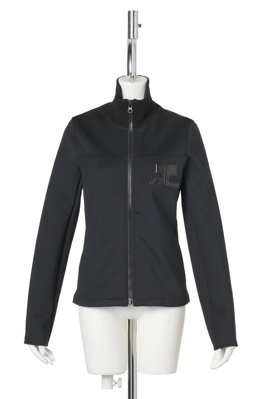 ZIP-UP TECHNICAL JERSEY / 9999:BLACK