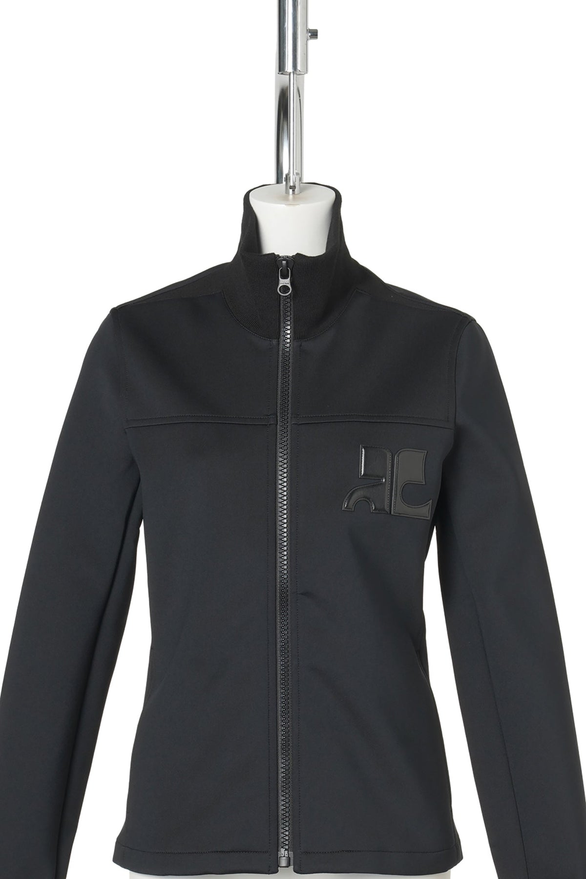 ZIP-UP TECHNICAL JERSEY / 9999:BLACK