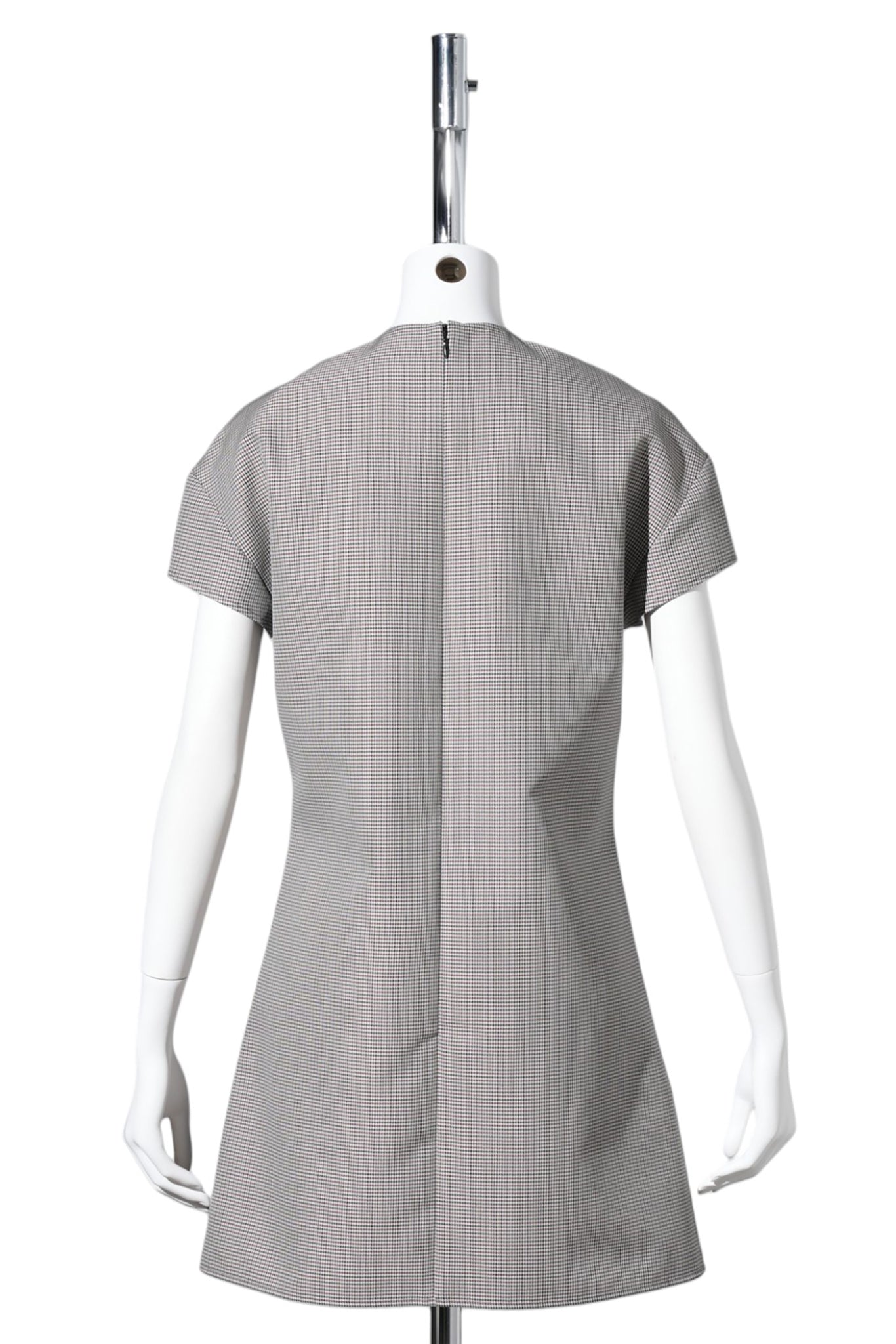 DRESS HERITAGE HOUNDSTOOTH / 9925:NATURAL/RED/BLACK