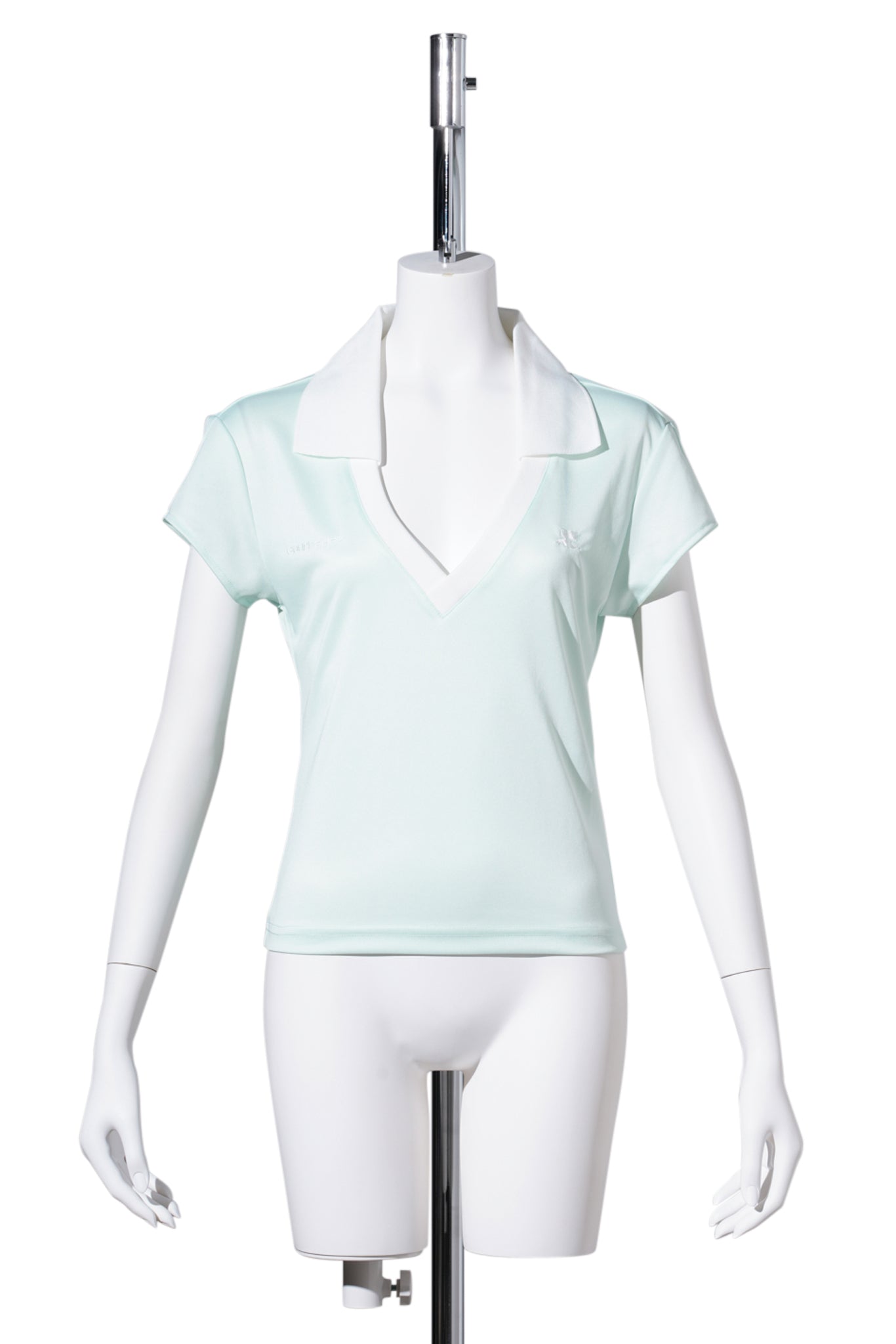 POLO SPORTS CROPPED / LIGHT MINT/HERITAGE WHITE