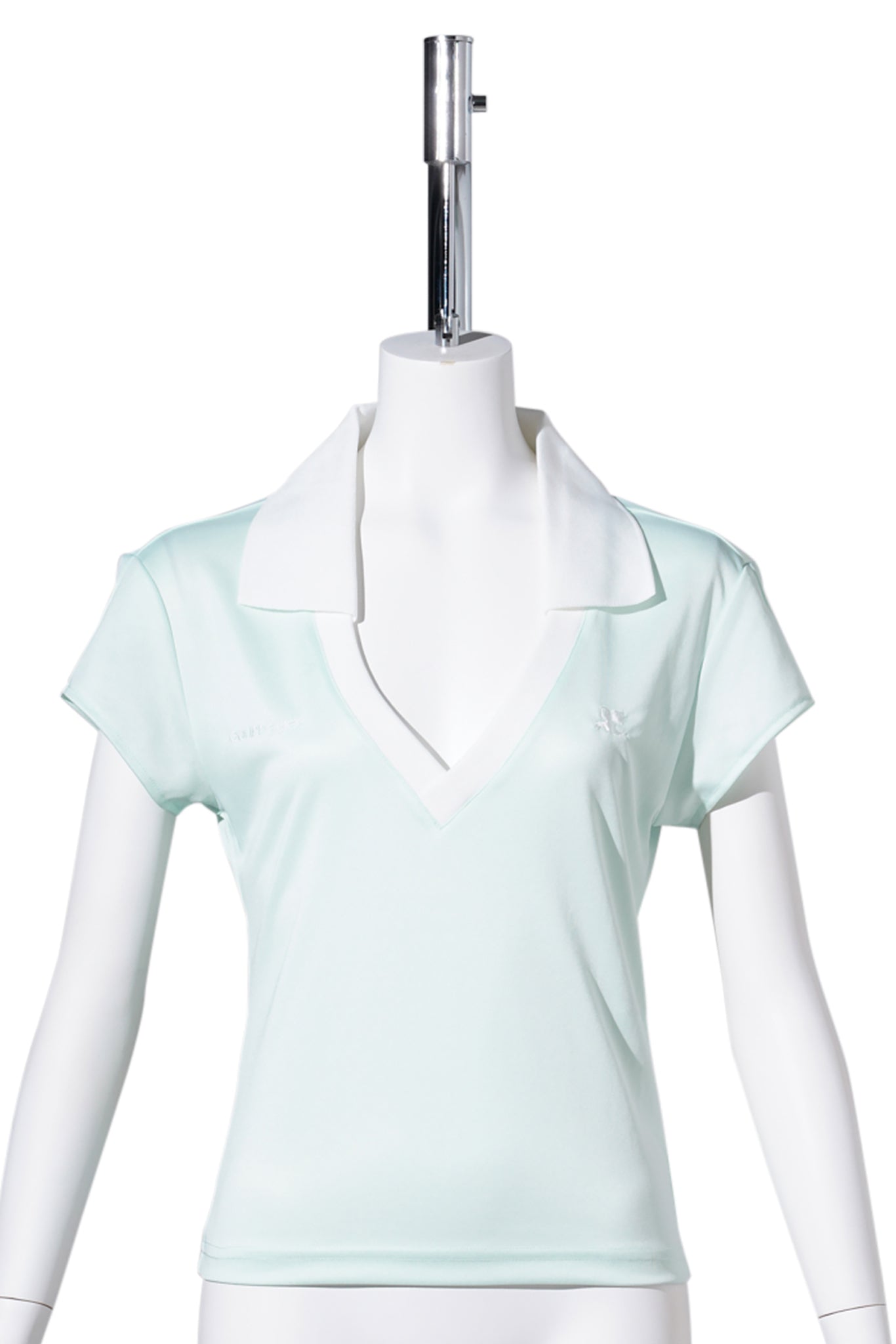 POLO SPORTS CROPPED / LIGHT MINT/HERITAGE WHITE