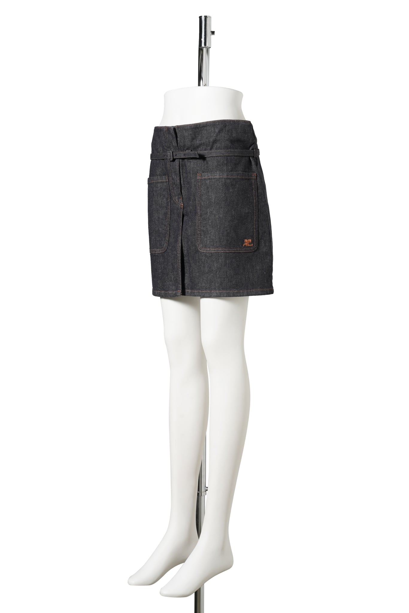 SKIRT TWO POCKETS DENIM / M316:BRUT