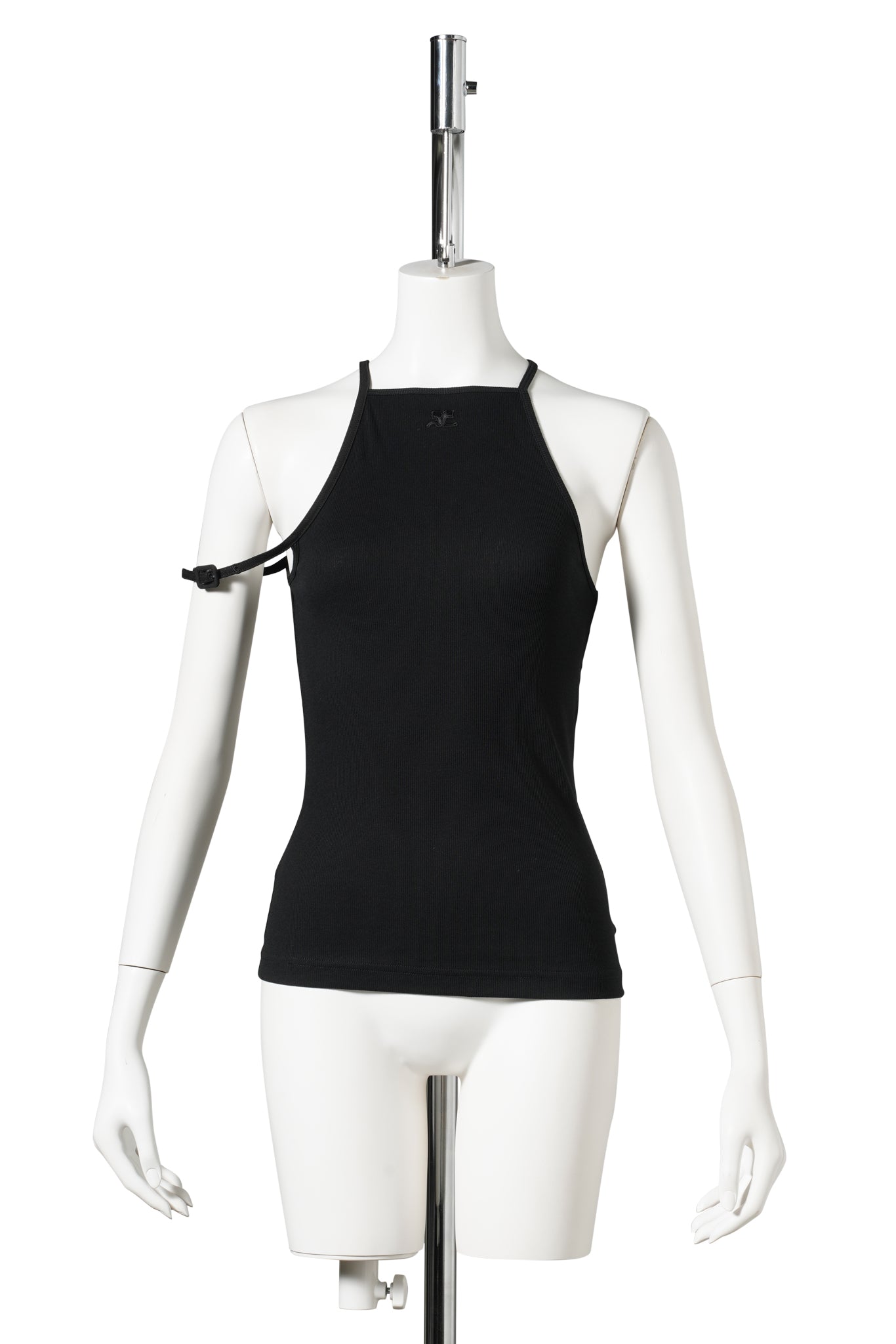 TANK TOP BUCKLE 90'S RIB / 9999:BLACK